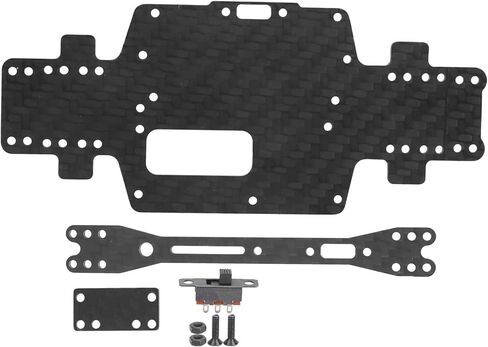 مجموعة هيكل ألياف الكربون DILWE ، ل 1/28 RC CAR ، مثل Wltoys K969 / K979 / K989 / K999 / P929 / P939 ، بما في ذلك. التبديل ، المسمار ، الجوز ، وما إلى ذلك ، الأسود in Kuwait
