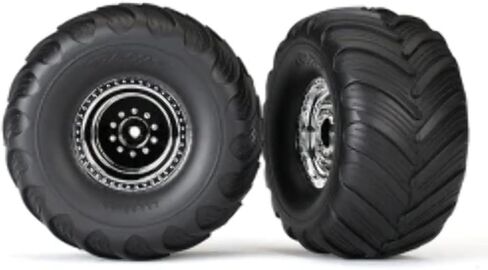 Tires and Chrome Wheels (2) Nitro Rear Electric Front in Saudi Arabia