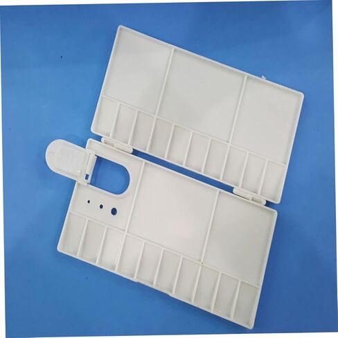 Angoily 25-Grid Foldable Plastic Watercolor Pigment Box for Artists and Students Portable Watercolor Paint Pan Closure for Painting and Craft Projects in Saudi Arabia
