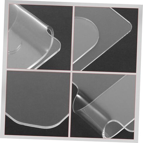 2pcs Nail Decorations for Nail Art Fingernail Polish Palette Manicure Makeup Eyeliner Mixing Trays in Saudi Arabia