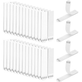 60 Pieces Strips Strips Large Picture Hanging Strips，Non Destructive and Detachable Strips Heavy Duty，Suitable for Christmas Decorations in Kuwait