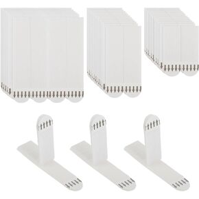 36Pairs(72 Strips) Picture Hanging Strips Heavy Duty, Damage Free No Nails Large Picture Hanging Strips Picture Hanging Sticky Strips