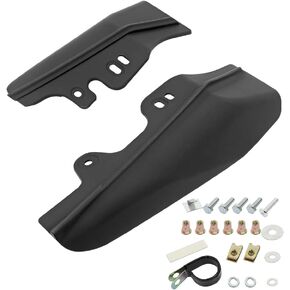 Matte Black Mid-Frame Air Deflector Fits for Harley Touring Street Electra Glide Road King FLHR FLHX FLTR FLHT 2001-2008