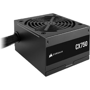 CORSAIR CX550 80 Plus Bronze Non Modular Low-Noise ATX 550 Watt Power Supply - NA - Black