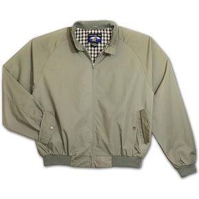 Regular and Big and Tall Classic Barracuda Lightweight Casual Jacket in Navy or Tan to 10X Big and 6X Tall