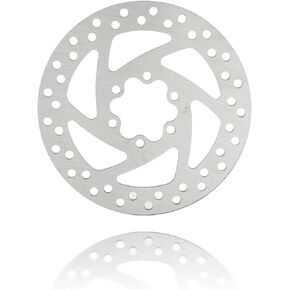 140mm Brake Disk, Anti Deformation Electric Scooter Brake Disk Stainless Steel Easy To Install with Screws for Replacement
