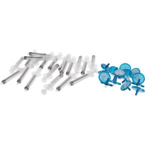 Syringe & Filter Refill Set – Optimized for tCheck Portable Potency Tester - Achieve Superior Testing Accuracy - 30x .22um Filters, 30x 1mL Syringes, & 1x 10mL Syringe