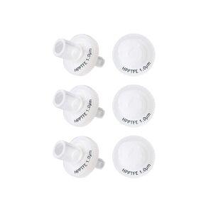 PTFE Syringe Filters [Wettability: Hydrophilic] 25mm Diameter 5.0 μm Pore Size Laboratory Filtration by Allpure Biotechnology (Pack of 100) (Hydrophilic PTFE, 5.0 μm)