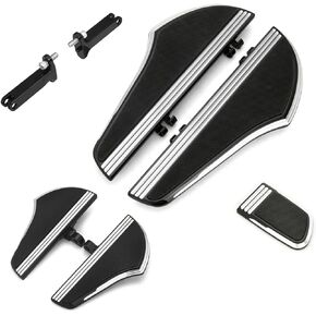 Defiance driver passenger Floorboards foot peg For harley davidson footboards road glide floorboard street glide footboards flhx brake pedal 1980-2024