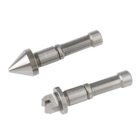 Mitutoyo 126-803, Anvil/Spindle Screw Thread Micrometer Tip Set, 60 Deg. Threads, 14-24 TPI/1-1.75mm