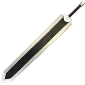 57 Inches Fantasy Dragon Slayer Berserk Guts Foam Sword Perfect for Anime Cosplay Costume Event Party and Collectible