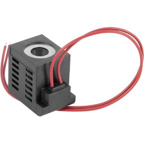 10162-76 12V DC Solenoid Coil 22W Dual Wire Leads for Hydraulic Power Unit Lift Dump Fits for Valve Stem Series 10 12 16 38 58