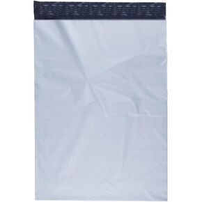 FungLam Grey Plastic Poly Mailers, 12 x 15.5 inches, 100 Count, Self-Seal, Water & Puncture Resistant