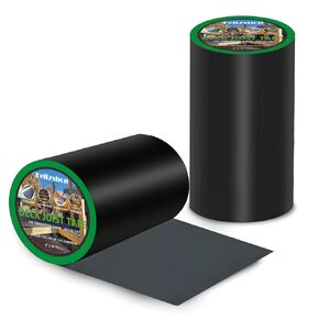 6" x 50' Butyl Deck Joist Tape for Decking Butyl Deck Tape for Wood Beams and Building Joists, Weather Resistant and Anti-Corrosion Self-Adhesive Flashing Tape for Deck Protection