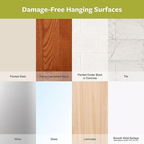 Command Medium and Large Picture Hanging Strips, Damage Free Hanging Picture Hangers, No Tools Wall Hanging Strips for Living Spaces, White, 4 Medium Pairs and 8 Large Pairs in Saudi Arabia
