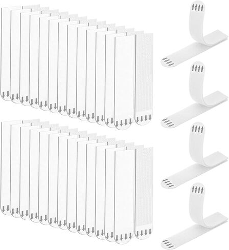 60 Pieces Strips Strips Large Picture Hanging Strips，Non Destructive and Detachable Strips Heavy Duty，Suitable for Christmas Decorations in Kuwait