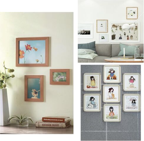 60 Pieces Strips Strips Large Picture Hanging Strips，Non Destructive and Detachable Strips Heavy Duty，Suitable for Christmas Decorations in Kuwait