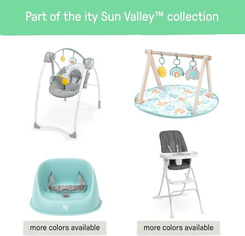 Ingenuity: ity by Ingenuity Simplicity Seat Easy-Clean Baby Booster Feeding Chair – Oat in Saudi Arabia