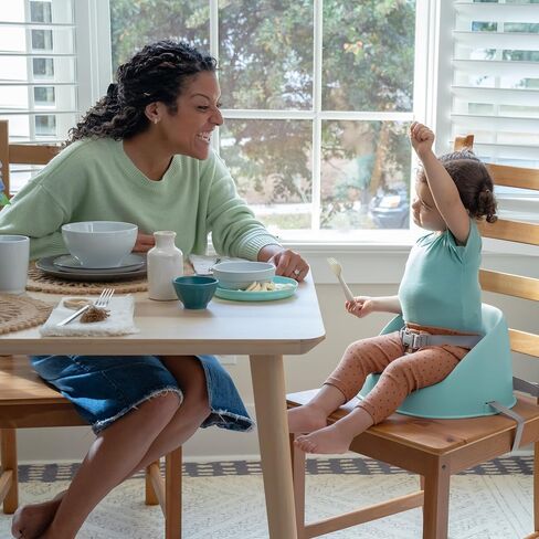 Ingenuity: ity by Ingenuity Simplicity Seat Easy-Clean Baby Booster Feeding Chair – Oat in Saudi Arabia