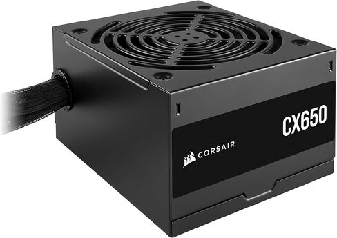 CORSAIR CX550 80 Plus Bronze Non Modular Low-Noise ATX 550 Watt Power Supply - NA - Black in Saudi Arabia