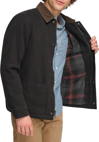 Levi's Men's Cotton Canvas Chore Coat in Saudi Arabia