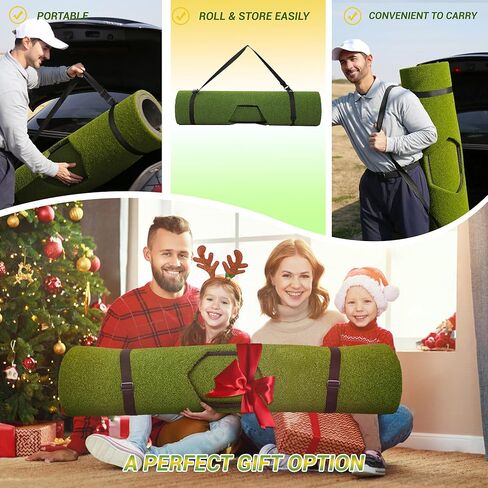 سجادة جولف 8 في 1 - سجادة ضرب جولف متعددة الاستخدامات مقاس 5 × 4 أقدام للتمرين الداخلي/الخارجي - 8 سجادات إدراج - عشب ممتاز مع مقاومة معززة للصدمات - قاعدة مضادة للانزلاق - مثالية للاعبي الجولف من جميع الأعمار in Kuwait