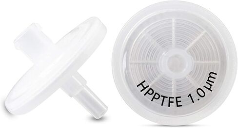 PTFE Syringe Filters [Wettability: Hydrophilic] 25mm Diameter 5.0 μm Pore Size Laboratory Filtration by Allpure Biotechnology (Pack of 100) (Hydrophilic PTFE, 5.0 μm) in Kuwait
