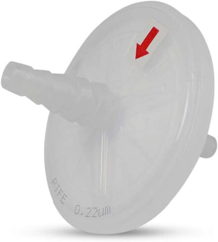 Tisch Brand DF15274 مرشحات قرص بولي تيترافلوروإيثيلين PTFE، 0.22um، 50 مم، شريط متدرج: 5/16 إلى 1/2 بوصة، 1/pk/10 لكل عبوة | قابلية التبلل: مسعور | حجم الإنتاجية (مل): 500-800 | in Kuwait