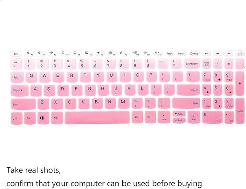 2 Pack Keyboard Cover for Lenovo IdeaPad 3 3i 15.6'' 17.3'' /Lenovo Yoga C740 C940 15.6 /Lenovo Ideapad 320 330 330s 340s 520 S540 720s 130 S145 L340 S340 V330 V130 /ThinkBook 15 Keyboard Skin in Kuwait
