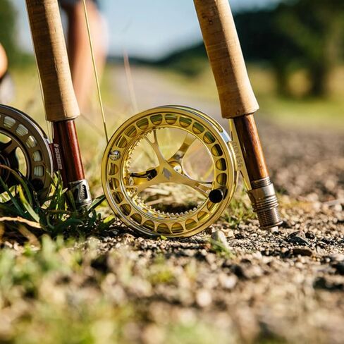 بكرة صيد الذبابة من سلسلة سيج كليك، بكرة ذبابة أربور كبيرة للمياه العذبة، تصميم سحب ونقر قابل للتعديل in Kuwait