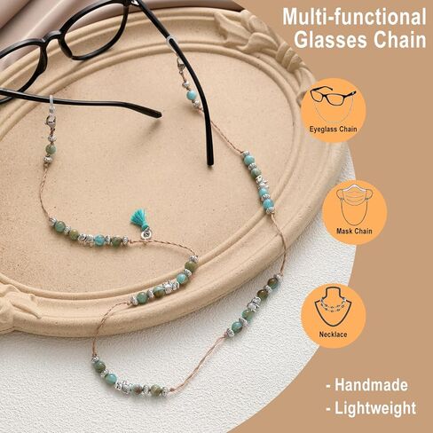 حزام النظارات، حامل النظارات حول الرقبة، حزام النظارات الشمسية، سلسلة النظارات شرابة للنساء، حبل النظارات in Kuwait