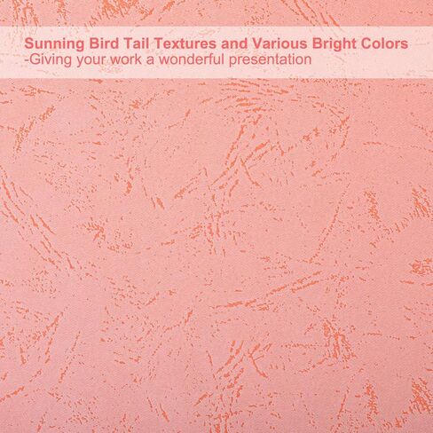 PATIKIL 12Mil Paper Binding Presentation Covers for A4 and Letter Size(8.5x11Inches) Paper, 100Pcs 180gsm Textured Bookbinding Paper for Business and Report, Pink in Saudi Arabia