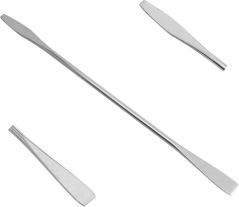Stainless Steel Lab Mini Double Ended Spatula Stainless Steel Palette Stick Two Different Specifications Lab Spatula Micro Double Ended Spatula-2PCS in Saudi Arabia