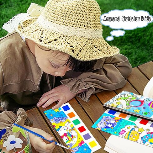 JUNQIU 5Pack Water Color Paint Sets for Kids, Pocket Watercolor Paint Set in Saudi Arabia