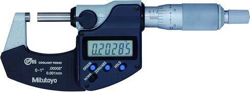 ميتوتويو 500-754-20 فرجار مطلق مقاوم لسائل التبريد CD-P12"S، 0-12"/0-300 مم، دقة 0.0015 بوصة، دقة 0005 بوصة/0.01 مم، IP67، بدون مخرج، 11 بوصة فما فوق in Saudi Arabia