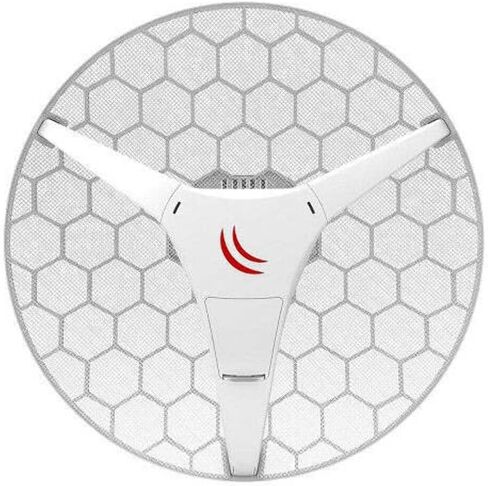 MikroTik LHG HP5 ثنائي السلسلة عالي الطاقة 24.5dBi 5 جيجا هرتز CPE هوائي متكامل من نقطة إلى نقطة (RBLHG-5HPnD-US) in Saudi Arabia