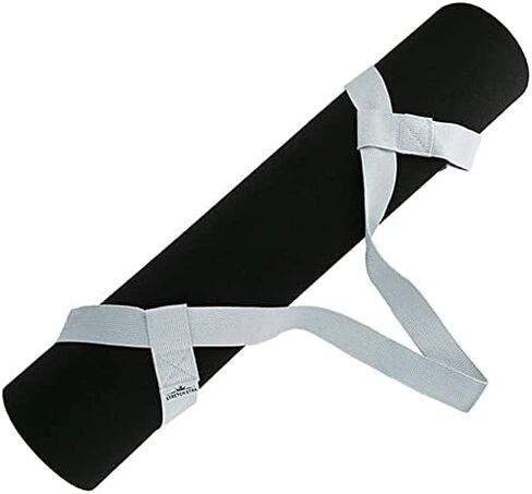 Yoga Mat Strap Adjustable Mat Carrying Sling Durable Cotton Texture in Saudi Arabia
