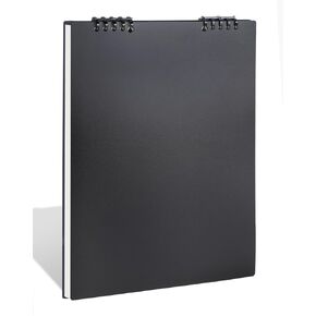 Lionsoul Top Bound Bound Procons - 160 صفحة ، وحكم 8 مم ، وحجم A4 مجلة كتابة كبيرة مع غلاف بلاستيكي مقاوم للماء ، ومتعدد الاستخدامات للمدرسة واللوازم المكتبية (الأزرق الداكن) in Kuwait