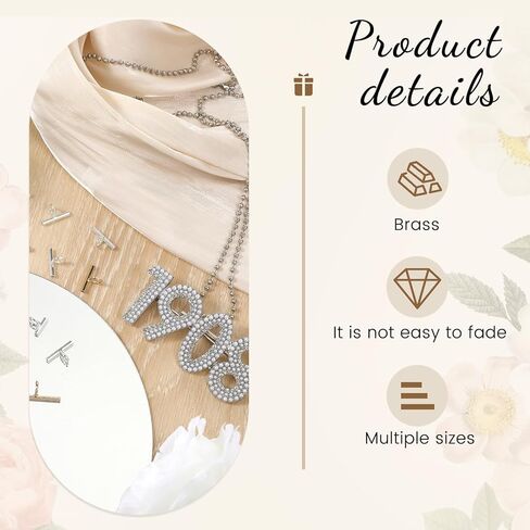 12pcs دبوس إلى محولات قلادة 3 أحجام بروش محول قلادة النحاس محول مجوهرات صنع المجوهرات لصنع المجوهر in Kuwait