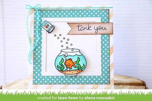 Lawn Fawn Clear Stamps - Fintastic Friends (LF891) in Saudi Arabia