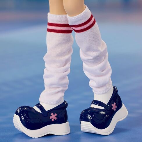 Barbie Signature My Scene Nolee Doll and Accessories, Y2K-Inspired Outfit with Sporty Matching Set, Cropped Jacket, Leg Warmers and Doll Stand in Saudi Arabia