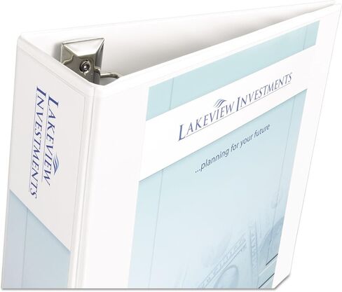 Avery 79192 Heavy-Duty View Binder w/Locking 1-Touch EZD Rings, 2-Inch Cap, White in Saudi Arabia