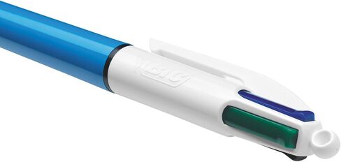 BIC 4 COLORS FAMILY PEN PACK من أقلام نقطة السحب القابلة للسحب بأربعة ألوان حبر ، مجموعة من 4 (2 MINI ، 2 الأصل) in Saudi Arabia