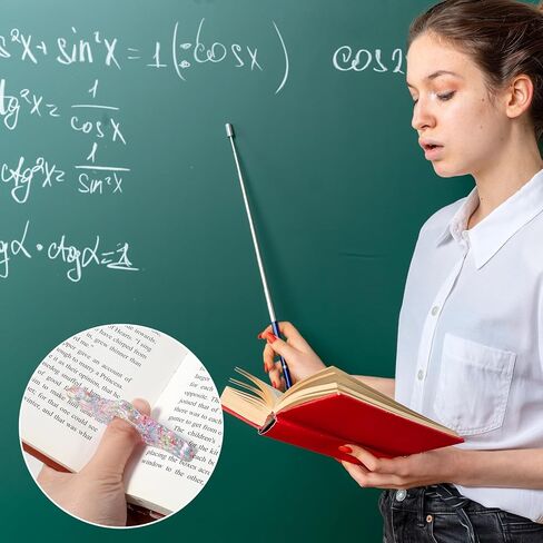 حامل صفحة كتاب الإبهام ، 2 حزمة مجفف زهرة الراتنج المصنوعة يدويًا لأدوات القراءة إكسسوارات القراءة الحرة للقراءة هدايا عيد الميلاد للأدبيين ، والمعلمين ، والطلاب ، والديدان الكتب in Saudi Arabia