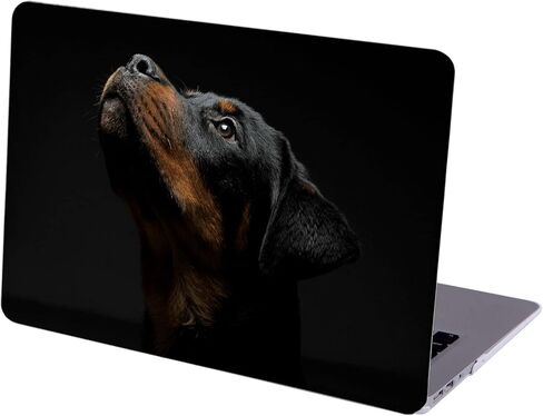 Mingdao متوافق مع شاشة MacBook Air 13 بوصة الشبكية مع معرف اللمس ، قذيفة واقية صلبة مع غطاء لوحة المفاتيح (M1 A2337 A2179 A1932 ، 2018 2019 2020 الإصدار) - صورة مقربة من Rottweiler in Kuwait