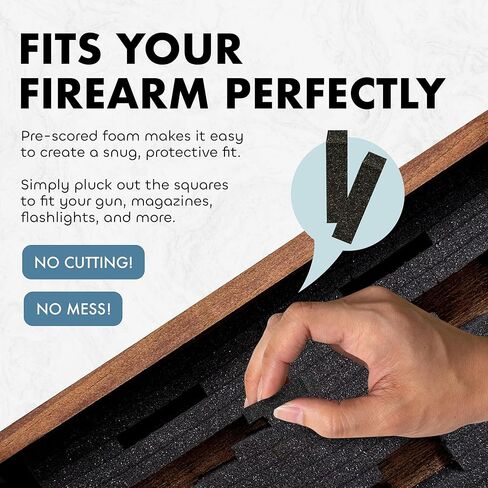 الطيور في ديكور إخفاء بندقية الأشجار - خزائن بندقية خشبية مصنوعة يدويًا - تخزين رف بندقية مخبأة للبنادق والبنادق والمسدسات - وصول سريع جدار خفي آمن بواسطة تصميمات الحسناء (كبيرة جدًا) in Kuwait