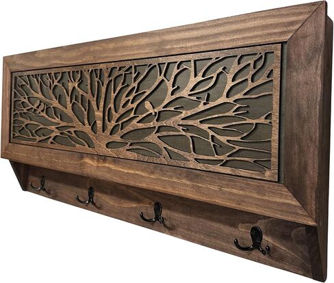 Bellewood Designs Birds in a Tree Coat Rack Hidden Safe Furniture in Saudi Arabia