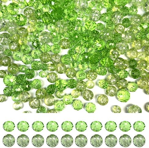 حبات زجاجية لصنع المجوهرات ، 6/8/10mm 680pcs خرق/Briolette حبات كريستال من أجل سوار قلادة حلق صنع سحر النبيذ in Kuwait