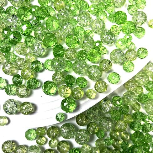 حبات زجاجية لصنع المجوهرات ، 6/8/10mm 680pcs خرق/Briolette حبات كريستال من أجل سوار قلادة حلق صنع سحر النبيذ in Kuwait