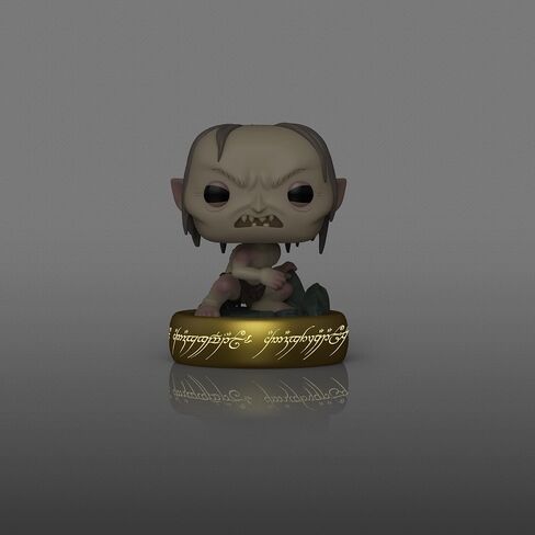 فونكو بوب! بالإضافة إلى: Lord of the Rings - Gollum - Glow in the Dark - Finyl Figure - فكرة الهدايا - البضائع الرسمية - ألعاب للأطفال والكبار - عشاق التلفزيون - شخصية نموذجية للجمع in Saudi Arabia